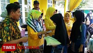 Donor Darah dan Pembagian Sembako Tandai Perayaan HUT Golkar di Bontang